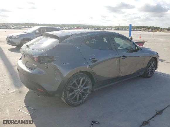 2021 Mazda Mazda3 Hatchback Preferred with VIN JM1BPALLXM1401507, listed as a Copart auction lot 64847794 with 45,728 mi miles and Clean Title. Bid and sale history available at carsss.com. Image 3.
