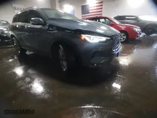 2022 Infiniti QX50 LUXE with VIN 3PCAJ5BB1NF113221, listed as a Copart auction lot 83482814 with 29,274 mi miles and Salvage Title. Bid and sale history available at carsss.com. Image 14.