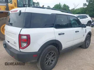 2024 Ford Bronco Sport Big Bend with VIN 3FMCR9B69RRE97938, listed as a IAAI auction lot 42293623 with 9,254 mi miles and . Bid and sale history available at DreamBid. Image 4.