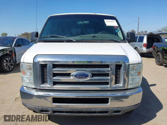2008 Ford Econoline Cargo Commercial with VIN 1FTNE24L28DA02389, listed as a IAAI auction lot 41850693 with 243,259 mi miles and . Bid and sale history available at DreamBid. Image 12.