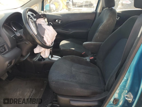 2014 Nissan Note SV with VIN 3N1CE2CP9EL373201, listed as a Copart auction lot 53180025 with 57,945 mi miles and Salvage Title. Bid and sale history available at DreamBid. Image 7.