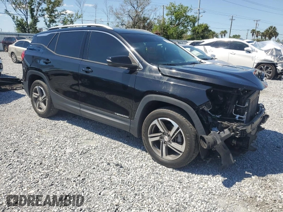 2020 GMC Terrain SLT with VIN 3GKALPEV1LL243420, listed as a Copart auction lot 52810235 with 91,445 mi miles and Non Repairable. Bid and sale history available at carsss.com. Image 4.