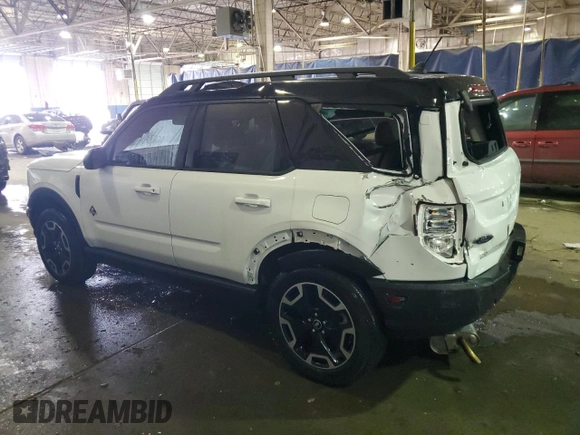 2024 Ford Bronco Sport Outer Banks z VIN 3FMCR9C65RRF18587, wystawiony jako Copart lot #46748525 z przebiegiem 7 567 mil mil oraz Szkoda całkowita • Salvage title. Historia ofert i sprzedaży dostępna na DreamBid. Obrazek 2.