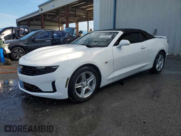 2020 Chevrolet Camaro 1LT with VIN 1G1FB3DS6L0112607, listed as a Copart auction lot 87501625 with 52,385 mi miles and Non Repairable. Bid and sale history available at carsss.com. Image 1.