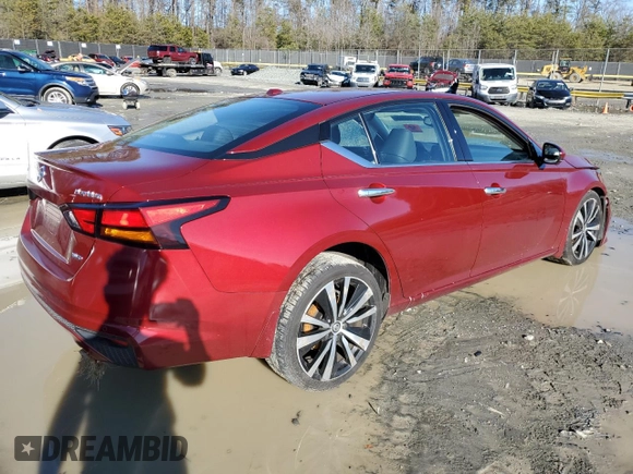 2019 Nissan Altima 2.5 Platinum with VIN 1N4BL4FW9KN300151, listed as a Copart auction lot 45049055 with 80,131 mi miles and Salvage Title. Bid and sale history available at carsss.com. Image 3.