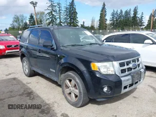 2008 Ford Escape Limited with VIN 1FMCU94168KE78508, listed as a IAAI auction lot 42025358 with 178,415 mi miles. Bid and sale history available at carsss.com. Image 1.