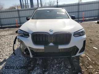 2022 BMW X3 M40i with VIN 5UX83DP03N9K37297, listed as a Copart auction lot 48956625 with 28,165 mi miles and Salvage Title. Bid and sale history available at DreamBid. Image 5.