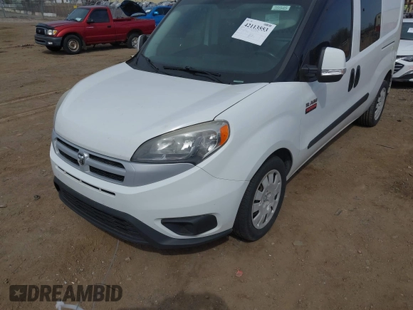 2017 Ram ProMaster City Cargo Tradesman SLT with VIN ZFBERFBBXH6D69847, listed as a IAAI auction lot 42113553 with 223,315 mi miles and . Bid and sale history available at DreamBid. Image 17.