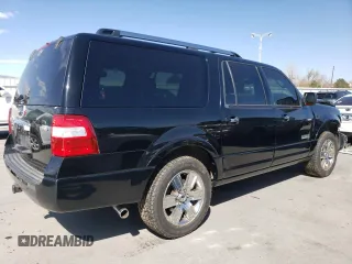 2008 Ford Expedition EL Limited with VIN 1FMFK20518LA45546, listed as a Copart auction lot 48711185 with 117,534 mi miles and Salvage Title. Bid and sale history available at carsss.com. Image 3.