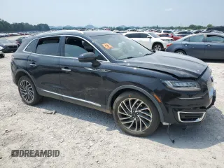 2020 Lincoln Nautilus Reserve with VIN 2LMPJ8K91LBL21702, listed as a Copart auction lot 59374895 with Not provided miles and Salvage title. Bid and sale history available at DreamBid. Image 4.