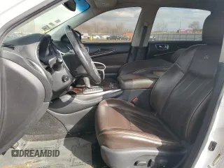 2013 Infiniti JX35 with VIN 5N1AL0MM7DC345079, listed as a Copart auction lot 50705435 with 192,183 mi miles and Salvage Title. Bid and sale history available at carsss.com. Image 7.