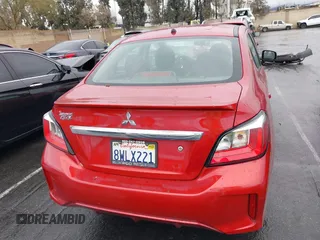 2021 Mitsubishi Mirage G4 ES with VIN ML32FUFJ9MHF01240, listed as a IAAI auction lot 41579718 with 86,616 mi miles. Bid and sale history available at carsss.com. Image 17.