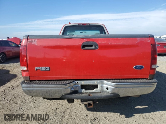 1998 Ford F-150 XL with VIN 1FTRF17LXWNA22532, listed as a Copart auction lot 41444505 with 222,686 mi miles and Clean title. Bid and sale history available at DreamBid. Image 10.