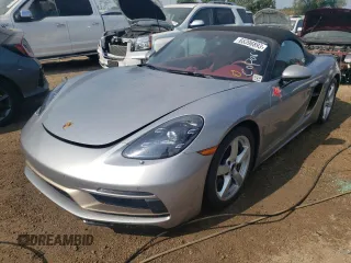 2022 Porsche 718 Boxster GTS 4.0 z VIN WP0CD2A81NS228425, wystawiony jako Copart lot #65396893 z przebiegiem 18 229 mil mil oraz . Historia ofert i sprzedaży dostępna na DreamBid. Obrazek 1.