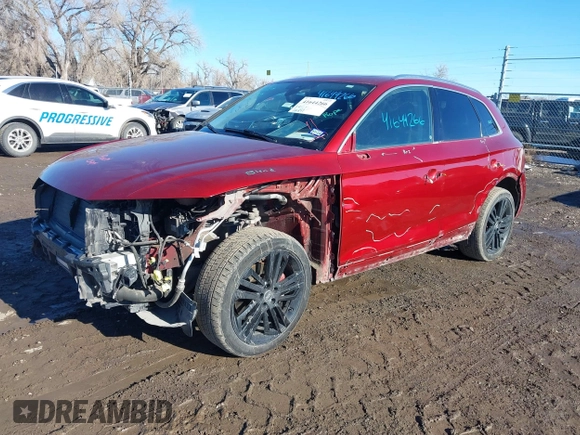 2018 Audi Q5 Prestige z VIN WA1CNAFY6J2104817, wystawiony jako IAAI lot #41644266 z przebiegiem 100 847 mil mil oraz . Historia ofert i sprzedaży dostępna na DreamBid. Obrazek 22.