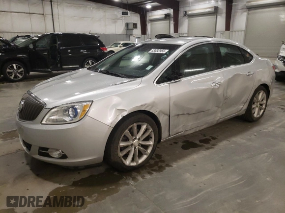 2012 Buick Verano Convenience Group with VIN 1G4PR5SK9C4156093, listed as a Copart auction lot 53032955 with 125,782 mi miles and Salvage Title. Bid and sale history available at carsss.com. Image 1.