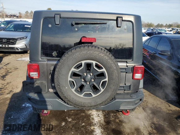 2016 Jeep Wrangler Rubicon z VIN 1C4BJWCG2GL341233, wystawiony jako Copart lot #42155275 z przebiegiem 159 900 mil mil oraz Czysty tytuł • Clean title. Historia ofert i sprzedaży dostępna na DreamBid. Obrazek 6.