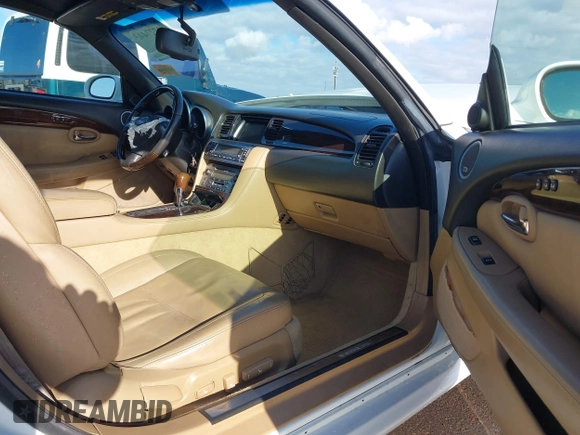 2008 Lexus SC 430 with VIN JTHFN45Y489016838, listed as a IAAI auction lot 41727443 with 136,414 mi miles and . Bid and sale history available at carsss.com. Image 5.