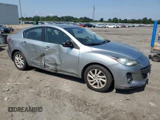 2012 Mazda 3 i Grand Touring with VIN JM1BL1W83C1638163, listed as a Copart auction lot 65781995 with 161,436 mi miles and Salvage title. Bid and sale history available at DreamBid. Image 4.