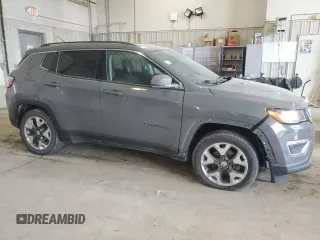 2021 Jeep Compass Limited with VIN 3C4NJDCB5MT528455, listed as a Copart auction lot 51691595 with 88,598 mi miles and Salvage Title. Bid and sale history available at DreamBid. Image 4.