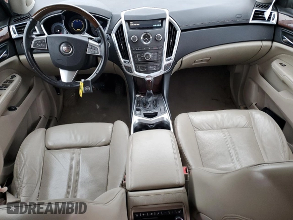 2011 Cadillac SRX Premium Collection with VIN 3GYFNCEY6BS536324, listed as a Copart auction lot 45855275 with 185,441 mi miles and Salvage Title. Bid and sale history available at carsss.com. Image 8.