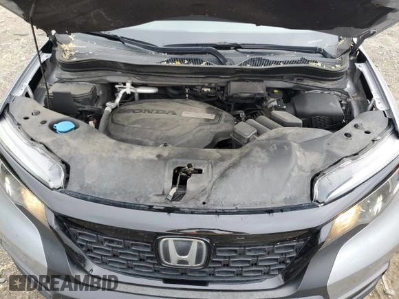 2019 Honda Passport EX-L with VIN 5FNYF8H52KB030914, listed as a Copart auction lot 55708015 with 103,784 mi miles and Salvage title. Bid and sale history available at DreamBid. Image 12.
