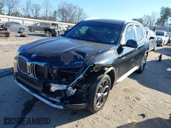 2024 BMW X3 sDrive30i with VIN WBX47DP08RN262166, listed as a IAAI auction lot 41195948 with Not Provided miles and . Bid and sale history available at DreamBid. Image 17.