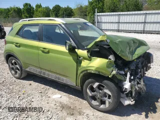 2023 Hyundai Venue SEL z VIN KMHRC8A33PU262521, wystawiony jako Copart lot #52937695 z przebiegiem 36 987 mil mil oraz Szkoda całkowita • Salvage title. Historia ofert i sprzedaży dostępna na DreamBid. Obrazek 4.
