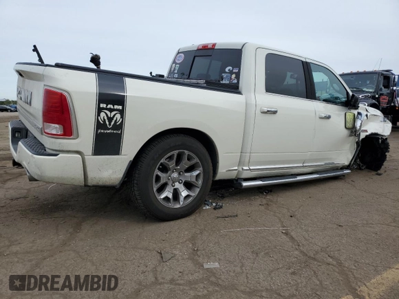 2016 Ram 1500 Limited z VIN 1C6RR7PM9GS207586, wystawiony jako Copart lot #73541024 z przebiegiem 229 032 mil mil oraz Czysty tytuł • Clean title. Historia ofert i sprzedaży dostępna na DreamBid. Obrazek 3.