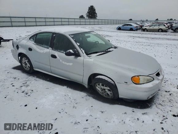 2004 Pontiac Grand Am SE1 with VIN 1G2NF52E24M543363, listed as a Copart auction lot 83989194 with 113,601 mi miles and Salvage Title. Bid and sale history available at carsss.com. Image 4.