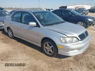 2003 Mitsubishi Lancer OZ-Rally with VIN JA3AJ86E23U069464, listed as a IAAI auction lot 41775000 with 148,735 mi miles. Bid and sale history available at carsss.com. Image 1.