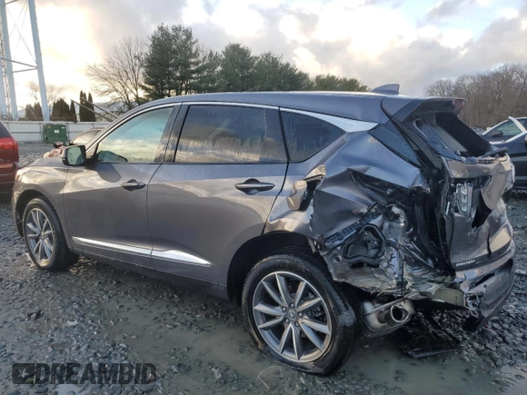 2021 Acura RDX w/Technology Package with VIN 5J8TC2H5XML002523, listed as a Copart auction lot 38332294 with 9,248 mi miles. Bid and sale history available at carsss.com. Image 2.
