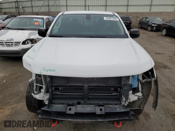 2018 Chevrolet Colorado 4WD LT with VIN 1GCHTCEN7J1165121, listed as a Copart auction lot 44421455 with 54,840 mi miles and Salvage Title. Bid and sale history available at carsss.com. Image 5.