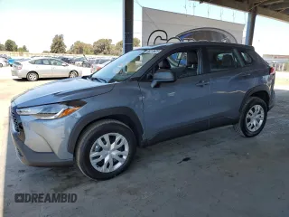 2025 Toyota Corolla Cross L with VIN 7MUAAAAG6SV126680, listed as a Copart auction lot 56318625 with 6,824 mi miles and Salvage title. Bid and sale history available at DreamBid. Image 1.