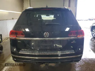 2019 Volkswagen Atlas SEL R-Line with VIN 1V2RR2CA6KC564779, listed as a Copart auction lot 52622765 with 52,615 mi miles and Salvage title. Bid and sale history available at DreamBid. Image 6.