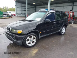 2003 BMW X5 3.0i with VIN 5UXFA53563LW26813, listed as a IAAI auction lot 41873041 with 188,523 mi miles. Bid and sale history available at carsss.com. Image 2.