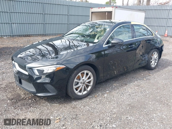 2022 Mercedes-Benz A 220 with VIN W1K3G4FB0NJ342113, listed as a IAAI auction lot 42038686 with 42,150 mi miles and . Bid and sale history available at DreamBid. Image 2.