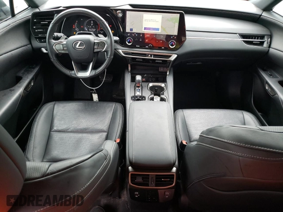 2023 Lexus RX 350 with VIN 2T2BAMBA1PC010728, listed as a Copart auction lot 60052205 with 7,096 mi miles and Salvage title. Bid and sale history available at DreamBid. Image 8.