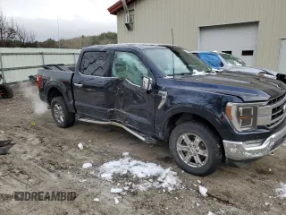 2022 Ford F-150 XL with VIN 1FTFW1E80NFA56814, listed as a Copart auction lot 84851974 with 69,933 mi miles and Salvage Title. Bid and sale history available at carsss.com. Image 4.