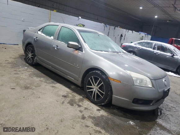 2008 Mercury Milan Premier with VIN 3MEHM08148R624267, listed as a Copart auction lot 89397645 with 236,259 mi miles and Salvage Title. Bid and sale history available at carsss.com. Image 4.