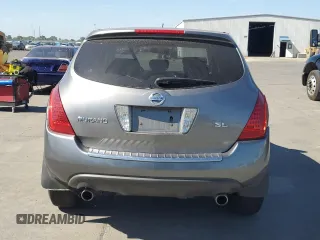 2006 Nissan Murano SL с VIN JN8AZ08T16W422166, выставлен на аукционе Copart как лот 56420595 с пробегом 148 646 миль миль и Списание • Salvage title. История ставок и продаж доступна на DreamBid. Изображение 6.