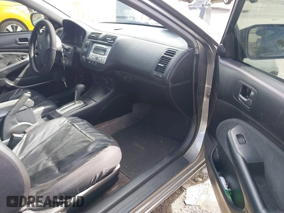 2005 Honda Civic Cpe EX with VIN 1HGEM22945L031096, listed as a IAAI auction lot 41741003 with 208,008 mi miles. Bid and sale history available at carsss.com. Image 5.