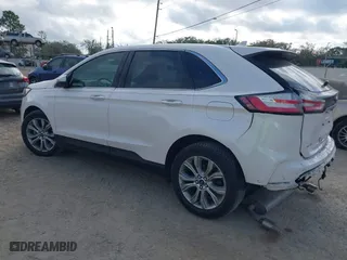 2019 Ford Edge Titanium with VIN 2FMPK3K93KBB11919, listed as a IAAI auction lot 41613148 with 61,053 mi miles. Bid and sale history available at carsss.com. Image 3.