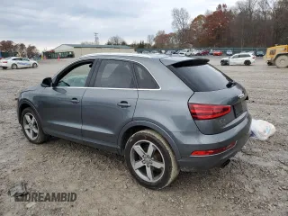 2015 Audi Q3 Premium Plus with VIN WA1BFCFSXFR008042, listed as a Copart auction lot 84424814 with 98,811 mi miles and Clean title. Bid and sale history available at DreamBid. Image 2.
