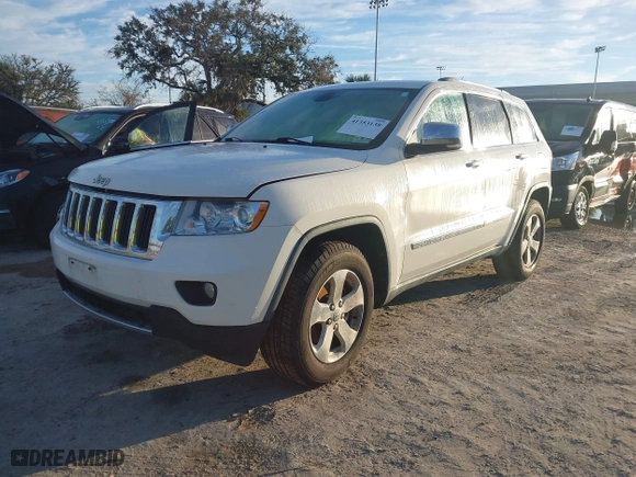 2011 Jeep Grand Cherokee Limited with VIN 1J4RR5GG0BC668910, listed as a IAAI auction lot 41353138 with 74,388 mi miles. Bid and sale history available at carsss.com. Image 2.