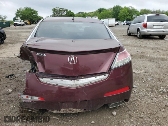 2009 Acura TL Technology z VIN 19UUA86559A001685, wystawiony jako Copart lot #61082135 z przebiegiem 215 373 mil mil oraz Szkoda całkowita • Salvage title. Historia ofert i sprzedaży dostępna na DreamBid. Obrazek 6.