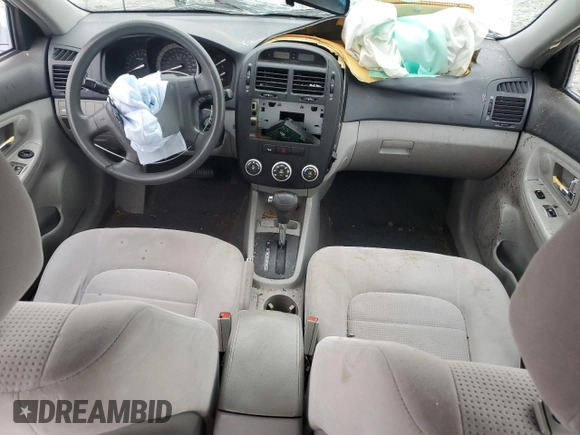 2007 Kia Spectra EX z VIN KNAFE121775433641, wystawiony jako Copart lot #78856554 z przebiegiem 180 272 mil mil oraz Szkoda całkowita • Salvage title. Historia ofert i sprzedaży dostępna na DreamBid. Obrazek 8.