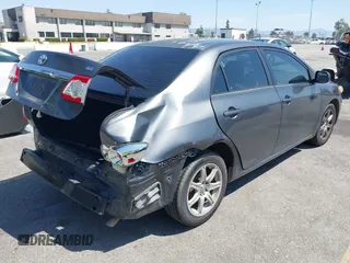 2013 Toyota Corolla L with VIN 2T1BU4EE8DC932676, listed as a IAAI auction lot 41963709 with 222,289 mi miles. Bid and sale history available at carsss.com. Image 4.