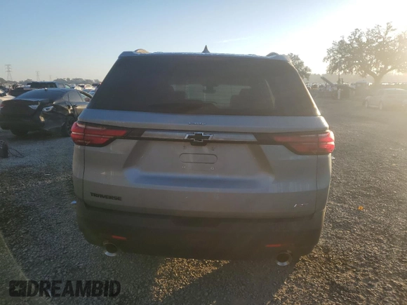 2023 Chevrolet Traverse RS with VIN 1GNERJKW4PJ145301, listed as a Copart auction lot 82915334 with 22,028 mi miles and Salvage Title. Bid and sale history available at carsss.com. Image 6.