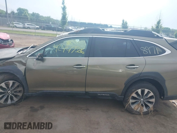 2024 Subaru Outback Touring XT with VIN 4S4BTGPD5R3260922, listed as a IAAI auction lot 42447386 with 25,745 mi miles and . Bid and sale history available at DreamBid. Image 14.